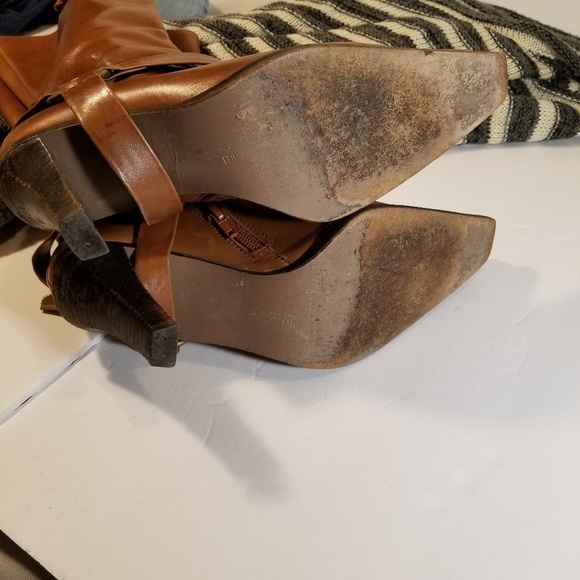Cognac Western Boot size 7 - Picture 3 of 8